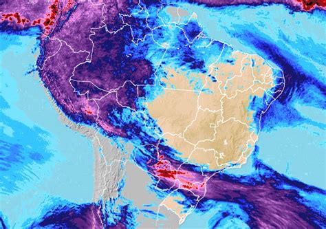 Fim De Semana Chuva Volumosa E Temporais Entre Sul Sudeste E Centro Oeste