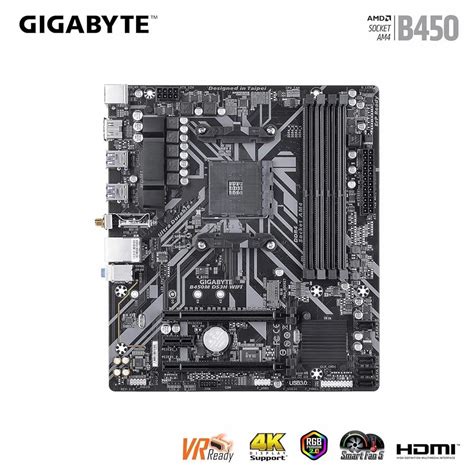 Gigabyte B450m Ds3h Wi Fi Ultra Durable Motherboard Amd At Rs 7900 In