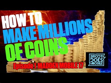 MADDEN MOBILE 17 BEST COIN METHODS TO MAKE MILLIONS STEP BY STEP FOR