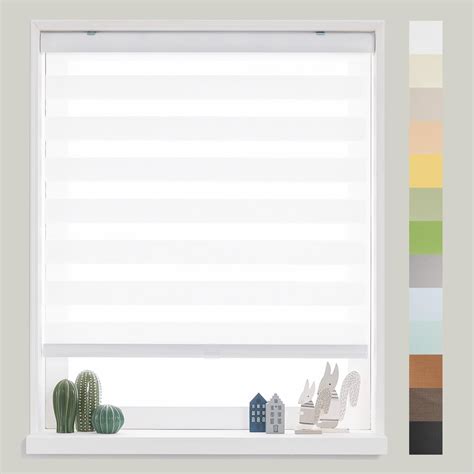 Snapklik Foiresoft Standard Cordless Custom Zebra Roller Shades