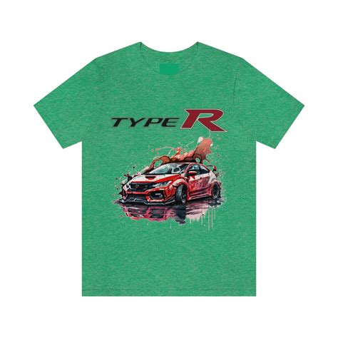 Honda Civic Type R Tee Shirt T For Him Car Guy Shirt Honda Shirt