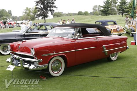 1953 Ford Crestline Sunliner Convertible Coupe Information