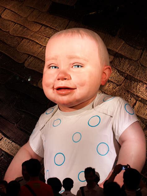 Capt Mondo's Photo Blog » Blog Archive » Giant Baby in Spanish Pavilion