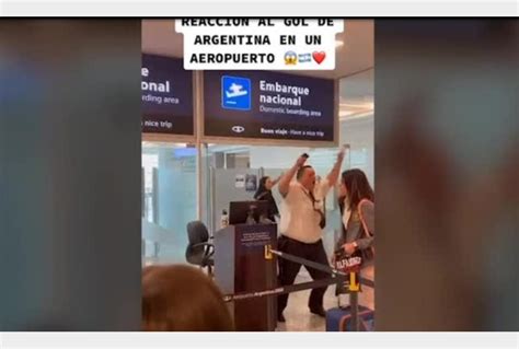 Segna L Argentina Lo Steward Impazzisce In Aeroporto Tiscali Sport