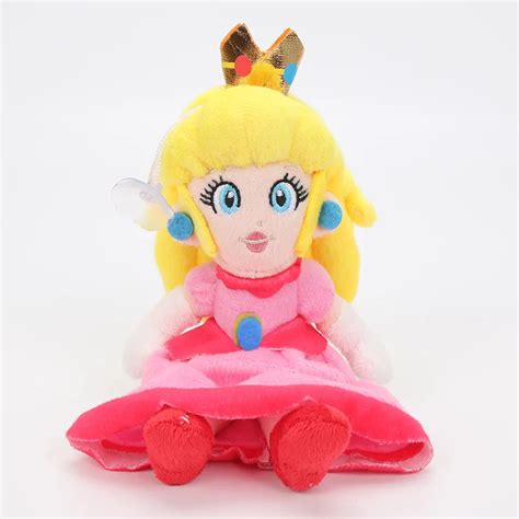 New 20cm 8” Super Mario Princess Peach Daisy Rosalina Plush Toy With