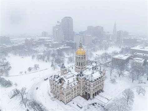 Photos: Connecticut's first snowstorm of 2024