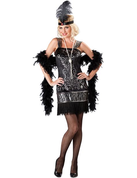Costume Charleston Per Donna Premium Costumi Adultie Vestiti Di