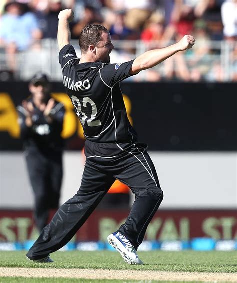 Colin Munro Is Thrilled After Dismissing James Faulkner For His First