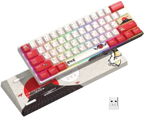 Xvx M61 60 Mechanical Keyboard Wireless Rgb Izakaya Theme 61keys