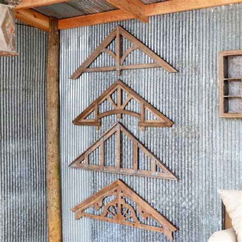 Architectural Gable Collection Set of 4 | Farmhouse Statements - Decor ...