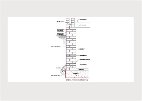 Technical Drawings Structural Waterproofing Delta Membranes