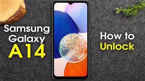 How To Unlock Samsung Galaxy A14 5g Youtube