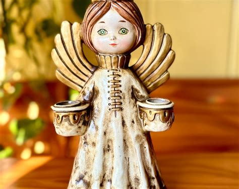 Vintage Christmas Angel Ardco Made In Japan Etsy