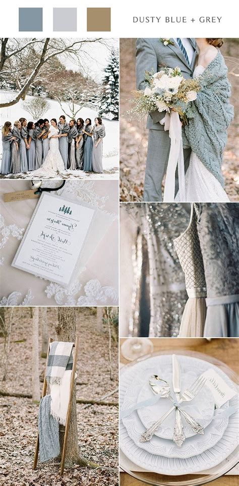 Top Winter Wedding Color Palettes For Cfc