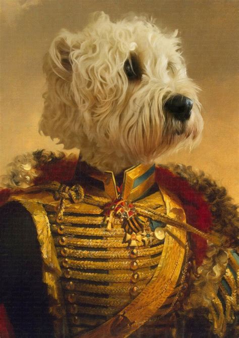 Personalised Historical Pet Portrait Custom Artwork Turn Your Pictures