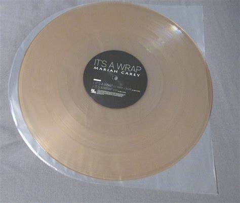 Mariah Carey Its A Wrap Tan Translucent Limited Edition Lp Vinyl