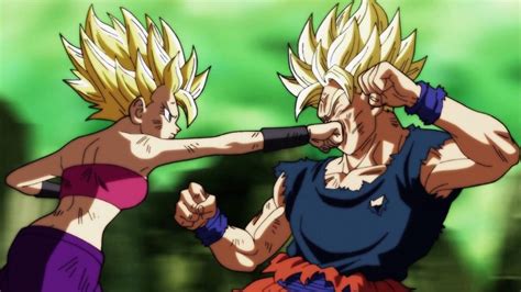 Caulifla Vs Goku Dragon Ball Super Dragon Ball Z East Moriches