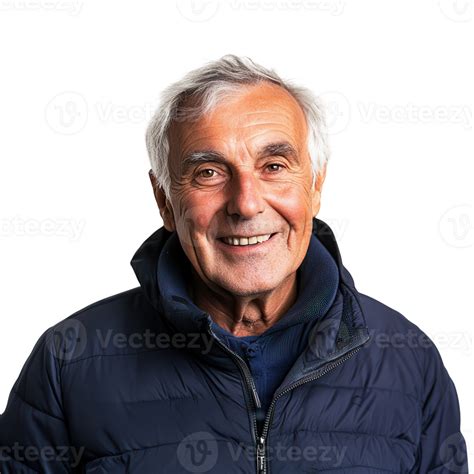 Smiling Elderly Man Fitness On Transparent Background 56101946 Png