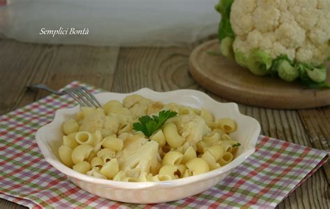 Ricetta Pasta E Cavolfiore Primo Piatto