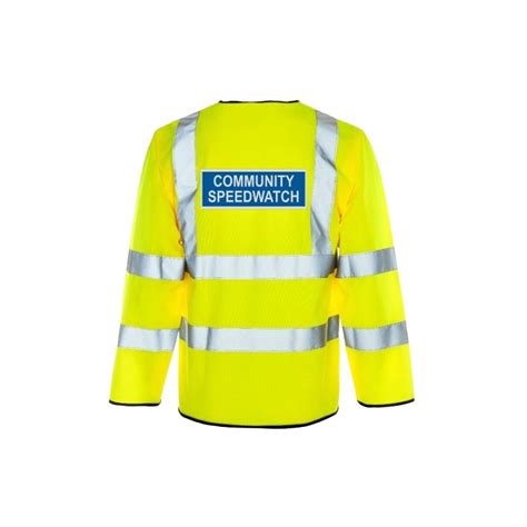 Hi Vis Long Sleeved Vests Yellow