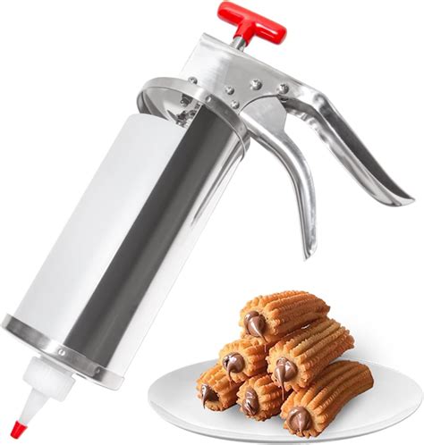 Churro Maker Churro Filling Gun Manual Spanish Doughnuts Filler