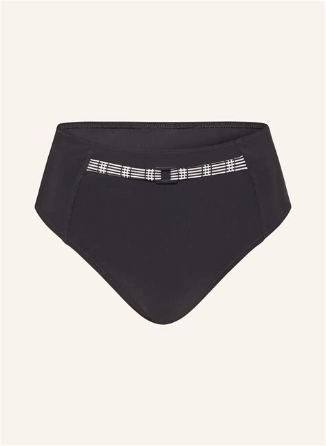 Lidea High Waist Bikini Hose Monochrome Flow In Schwarz Weiss