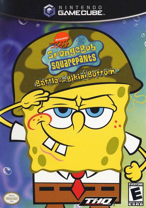 Nickelodeon SpongeBob SquarePants Battle For Bikini Bottom GameCube