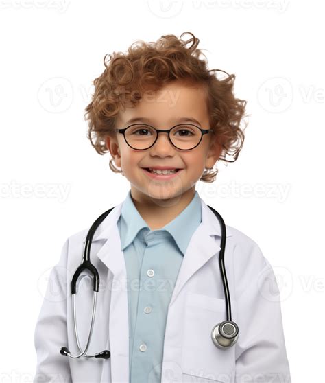 Kid Doctor Isolated On Transparent Background 46710012 Png