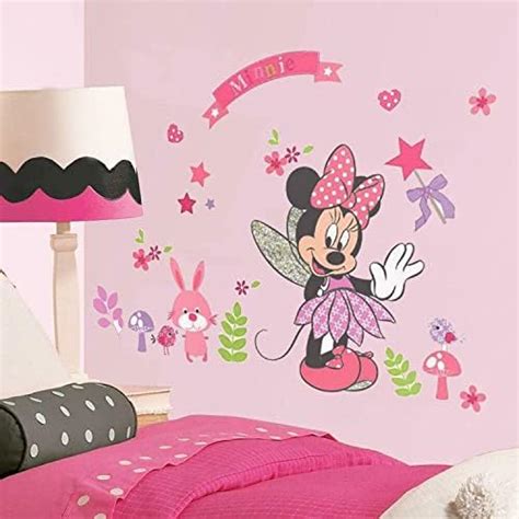 Large Mickey And Minnie Mouse Wall Decals For Kids Baby