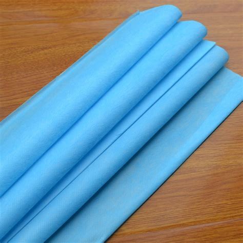 Blue Spunbond Non Woven Polypropylene Fabric Material Ytfabric