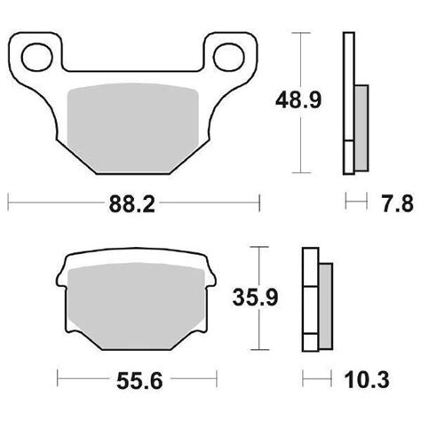 Brake Pads SBS 585 HF Rieju NKD 50 2008 2010 EBay