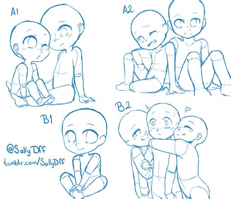 Chibi Couple Poses Anime Poses Reference Couple Poses Drawing