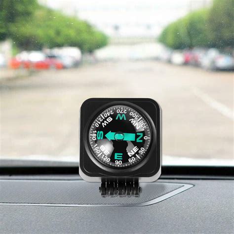 Car Dashboard Compass Mini Balls Dash Mounts Navigation Outdoor Hiking