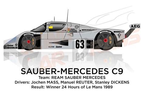 Sauber Mercedes Benz C N Winner Hours Of Le Mans