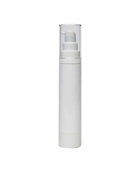 50ml White PET Airless Pump Bottle Paramount Global