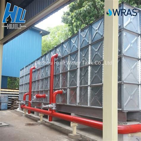 ISO Hot Dipped Galvanized Pressed Steel Stock Tank 1000L 2000L