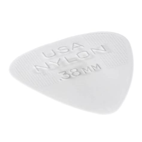 Jim Dunlop Nylon Guitar Pick Grey 12 Pack 38mm Plectrums South Coast