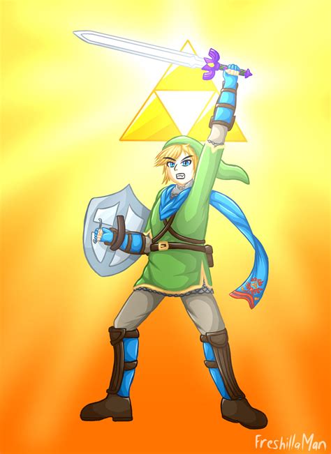 Hyrule Warriors Link By Freshillaman On Deviantart