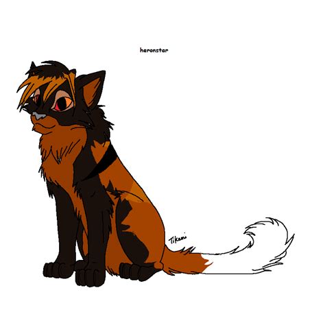 Heronstar Leader Of Riverclan By Gbrittan10 On Deviantart