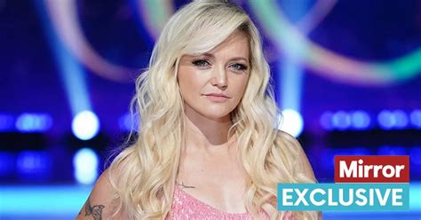 Itv Dancing On Ice Star Hannah Spearritt In Tears Over Illness That