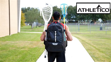 Athletico Lacrosse Bag - Extra Large Lacrosse Backpack - Holds All Lacrosse or Field Hockey ...