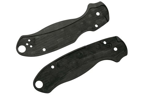 Flytanium Spyderco Para3 Scales Raindrop Carbonfiber Voordelig Kopen