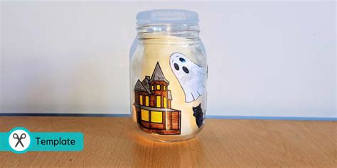 Spooky Lantern Halloween Crafts Profesor Hizo Twinkl