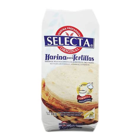 Harina De Trigo Selecta Para Tortillas Kg Walmart