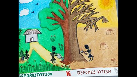 Afforestation Vs Deforestation I For Beginners I By Bhargavi Reddy