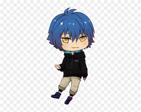 Chibi Anime Boy With Hoodie