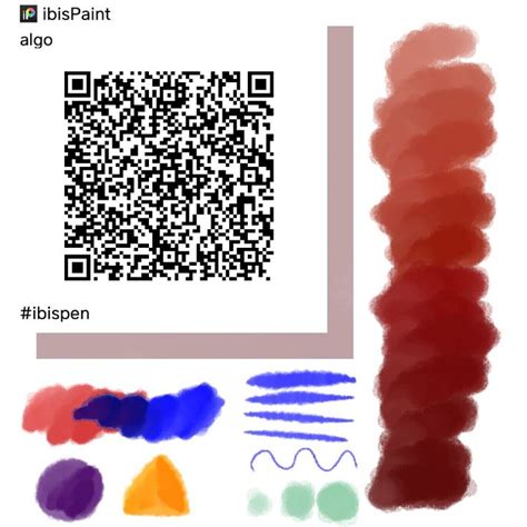 Something Ibispaintx Qr Code Paint Brush Art Art Brushes Paint