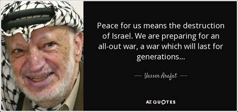 TOP 25 QUOTES BY YASSER ARAFAT (of 83) | A-Z Quotes