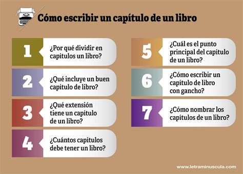 ᐈ Escribir un capítulo de un libro