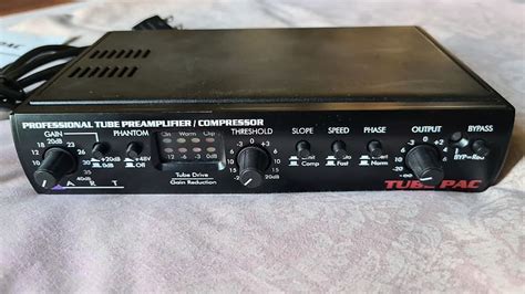 ART Tube Pac Professional Tube Preamplifier Compressor Reverb Canada